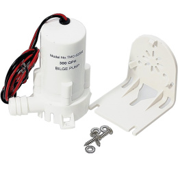 Помпа осушительная с кронштейном 24В 300GPH (19 л/мин) TMC (02303_24)